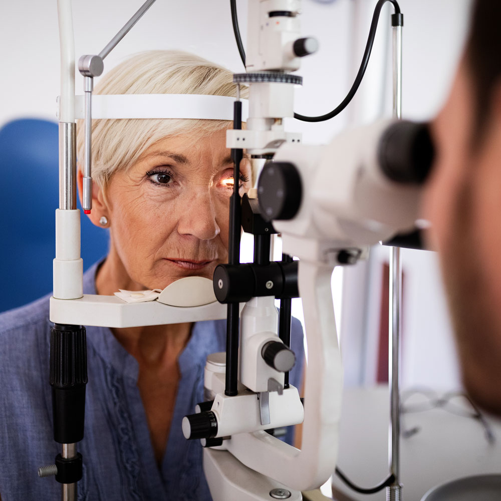 low vision eye exam at at CustomEyes - Lenexa